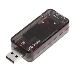 Зарядное устройство USB тестер напряжения тока зарядный детектор питания USB Вольтметр Амперметр