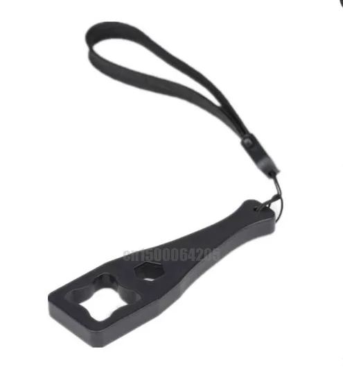 10 шт Черный Пластик ручка-стяжка для затягивания ручек болтов гаек винтов ключ, дюймовый стандарт поворотный ключ для Gopro Go Pro Hero 4/GoPro Hero 4/3+/3/2/1 Камера