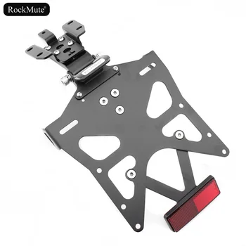 

Motorcycle License Plate Bracket Holder Mount Fender Eliminator Tail Tidy With LED Light CNC Aluminum For YAMAHA MT-07 MT07 2018