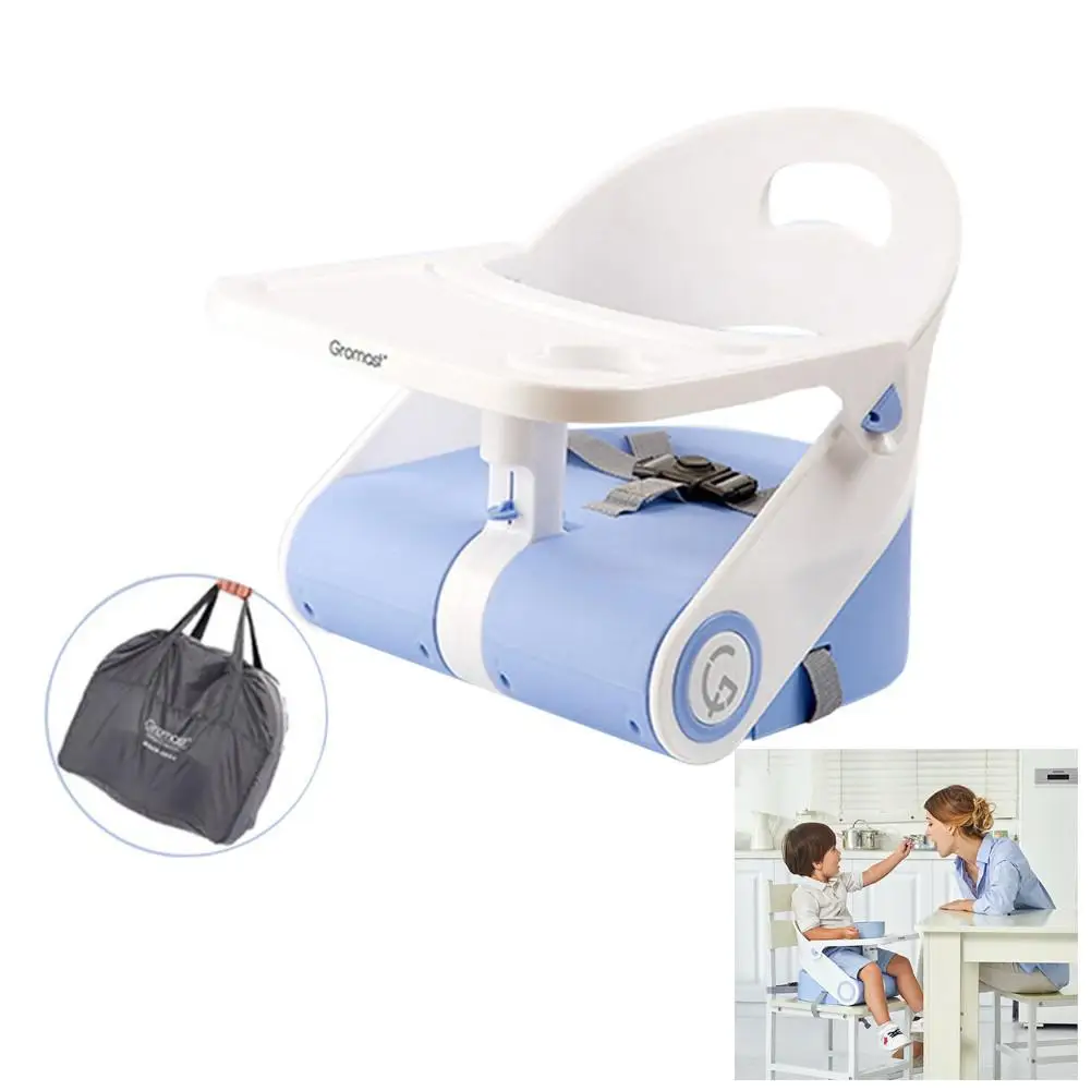 Portable Folding Seat for Baby Travel Feeding Dining Booster Seat =Removable Safety Highchair High Chair for Baby Kids with Bag Portable Folding Seat for Baby Travel Feeding Dining Booster Seat =Removable Safety Highchair High Chair for Baby Kids with Bag