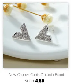 2019 nova moda cobre colorido aaa zircônia