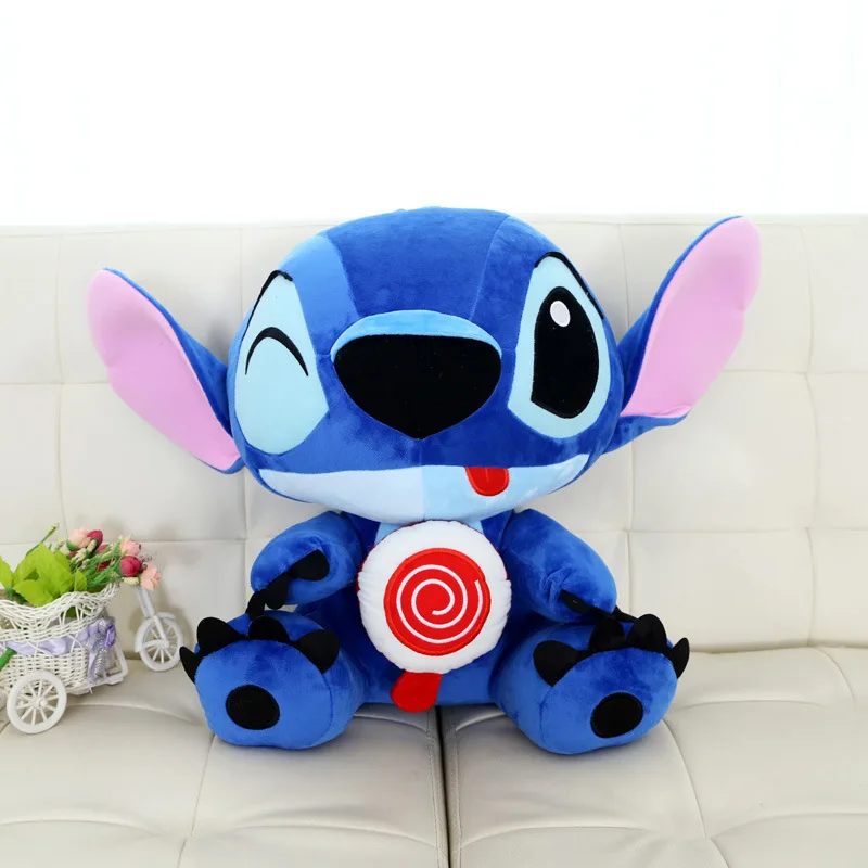 Stitch WC-Sitzbezug Plüsch - Cartoon Design 41x37cm Waschbar