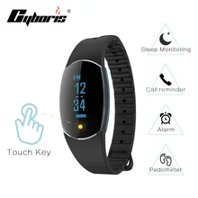 Cyboris Smart Браслет oled-дисплей монитор сердечного ритма bluetooth-трекер Smart Touch Screen браслет для iOS и Android