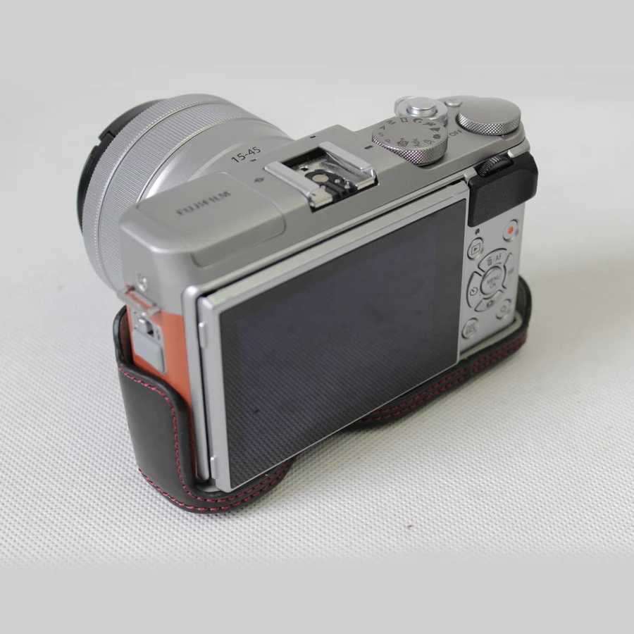 Чехол для камеры из искусственной кожи Fujifilm Fuji чехол XA5 XA20 с объективом 15 45 мм