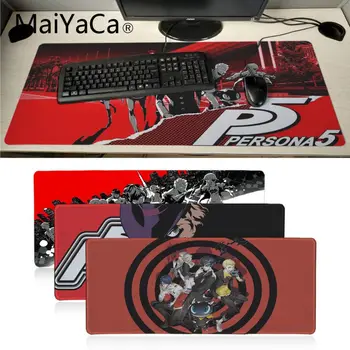 

MaiYaCa Custom Skin Persona 5 video game Laptop Computer Mousepad anime desk mat Rug For PC Laptop Notebook for dota2 LOL gamer