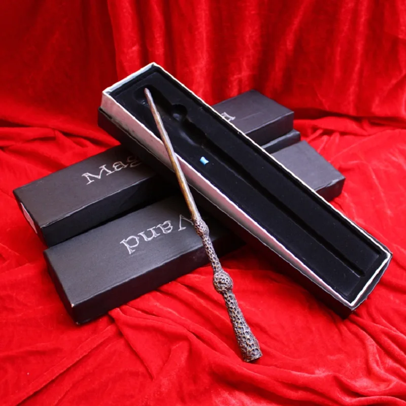 

2018 Hot sale Led Light Dumbledore Magical Wand New in Box for stage Magic Tricks Christmas gift