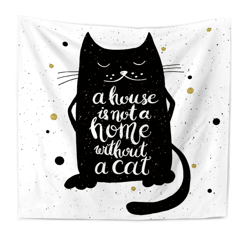 

LISM Wall Tapestry 2018 New Arrivals Wall Cloth Printed Yoga Mat Wall Hanging Comic Bedding Wall Blanket Simple Home