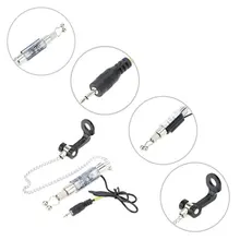 Fishing Bite Alarm LED Illuminated Indicator Carp Fishing Alarm Chain Hanger Fishing Swinger Indicator Fishing Tackle Tool