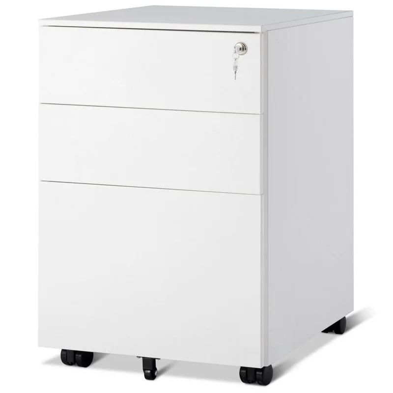 3 шкаф для документов стопорный стол на стойках запираемый шкаф для файлов с 2 клавишами прочные стальные строительные документы DeskHW61167