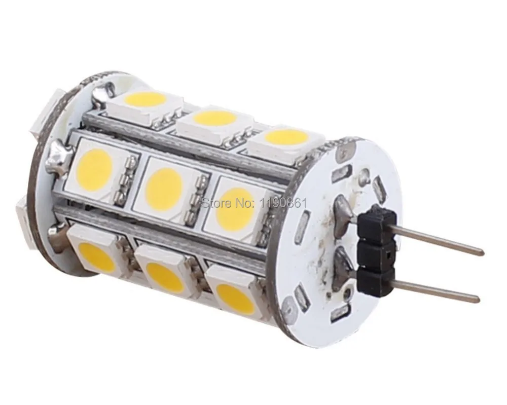 G4 светодиодный светильник 4 Вт 5050 SMD 360 лм теплый белый/белый 12 в пост. Тока высокая