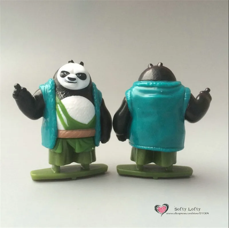 KungFu Panda Mini figure Paos Dad Succulent plants decoration - 3