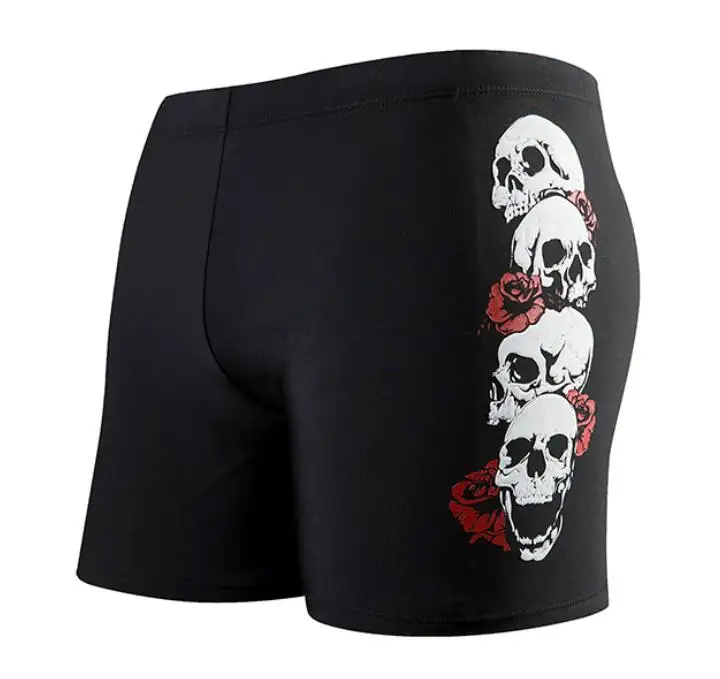 

For Men Skeleton style Quick dry Beach Shorts Beachwear Swim shorts swimming trunks