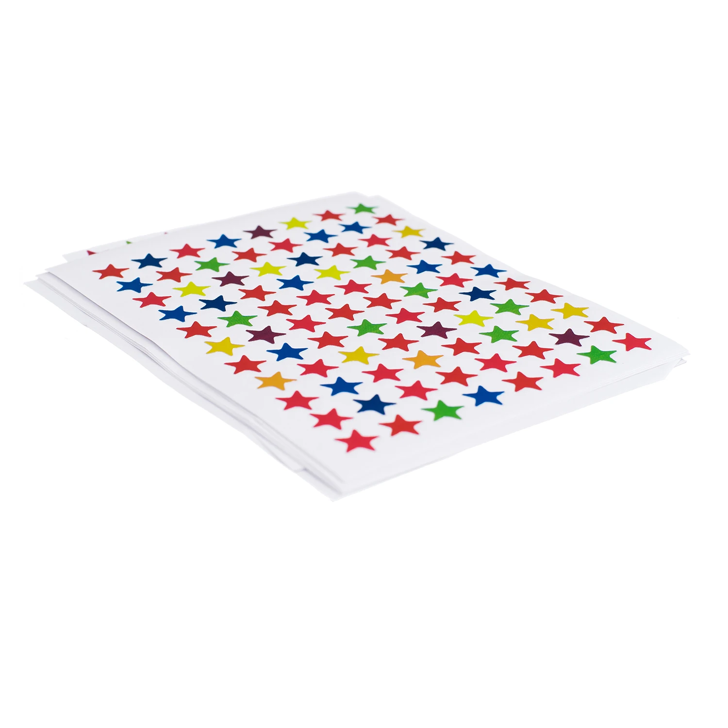 880Pcs Star Shape Stickers Labels For School Kids Teacher Reward Craft DIY Craft School Supplies Wholesale Gift Kid Hand 