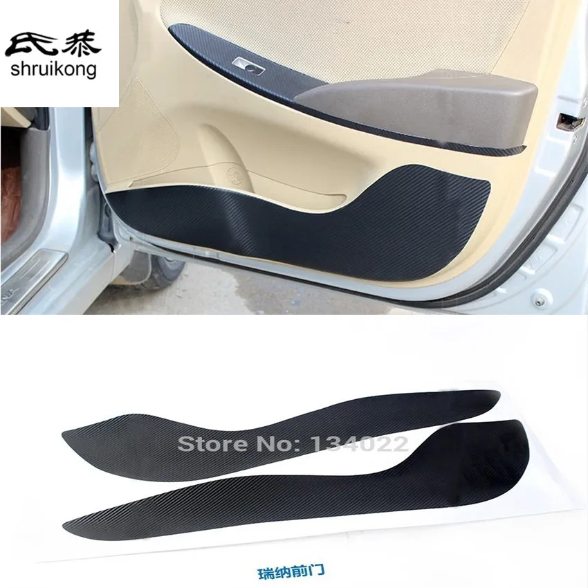 Us 19 94 5 Off Prevent The Car Door Kick Bad Carbon Fiber Car Stickers For Hyundai Verna Solaris Avante Ix35 In Car Stickers From Automobiles