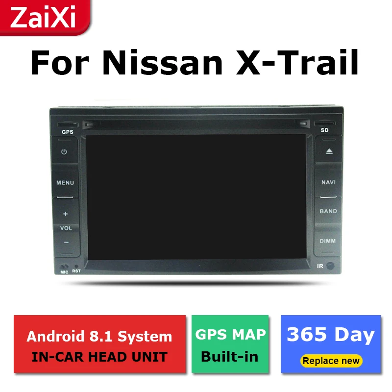 

2 Din Android radio bluetooth GPS Navigation wifi Stereo video For Nissan X-Trail T30 T31 2000~2013 Car Multimedia Player