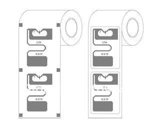 Чужой 9627 декор, RFID ISO18000-6C/EPC Gen2 RFID метки, УВЧ Декор 100 шт./лот