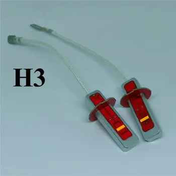 

white Fog lights for Honda Jazz2 3 Legend3 4 NSX S2000 Stream2 Car led drl fog driving lamp bulb H11 H1 2pc