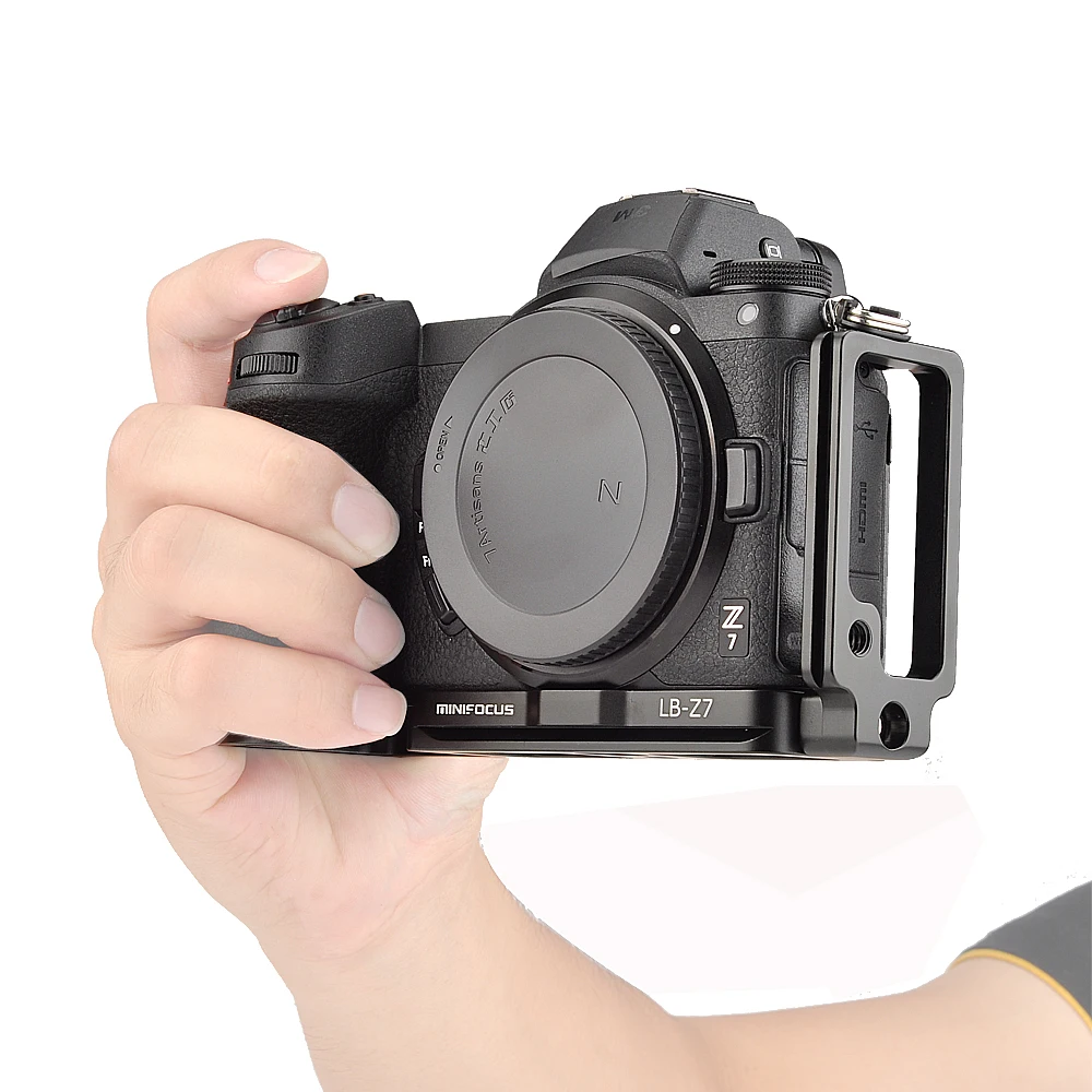 L образный кронштейн красного цвета быстросъемная пластина для камер Nikon Z7 Z6