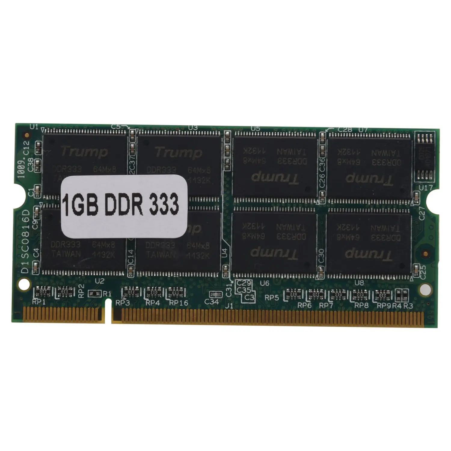 1GB 1G DDR оперативная память ноутбука 333MHZ PC2700 NON-ECC PC DIMM 200 Pin-SCL