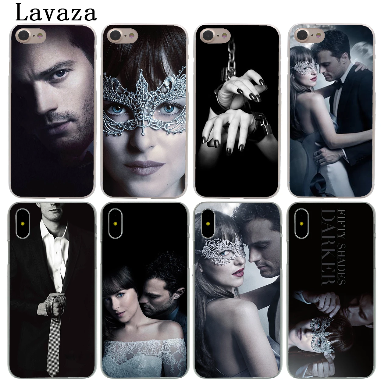 

Lavaza Fifty Shades Darker of grey freed Hard Phone Shell Case for Apple iPhone XS Max XR X 6 6S 7 8 Plus 5 5S SE 5C 4S 10 Cover