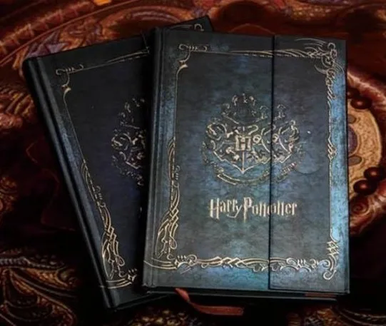 

Vintage Harry Potter Notebook Diary with 2018-2019 Calendar Retro Hard Cover Agenda Schedule Planner Book Gift