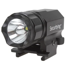 SecurityIng P05 Mini Portable LED Tactical Gun Flashlight Torch 600 Lumen Aluminum Outdoor XP-G R5 LED Flash Light Lamp