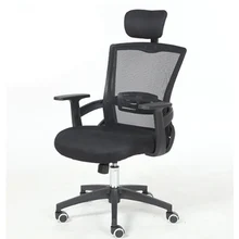 

European To Work In An Office Black Screen Cloth Staff Member Household Fashion Swivel Student Lift Chair