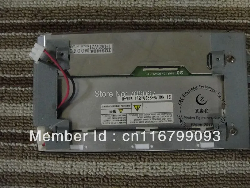 TFD65W21 Оригинальный ЖК-дисплей класса A + диагональю 6 5 дюйма экран для фотографий