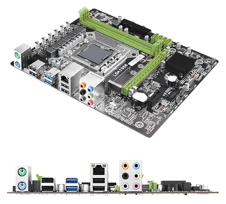 JINGSHA X79 LGA 1356 motherboard support REG ECC server memory and LGA1356 xeon E5 processor