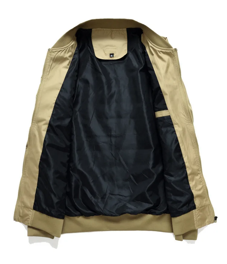 Осень Военный куртка Для мужчин весна куртки-бомберы Тонкий Army летчик пальто тактическая куртка пальто 26051