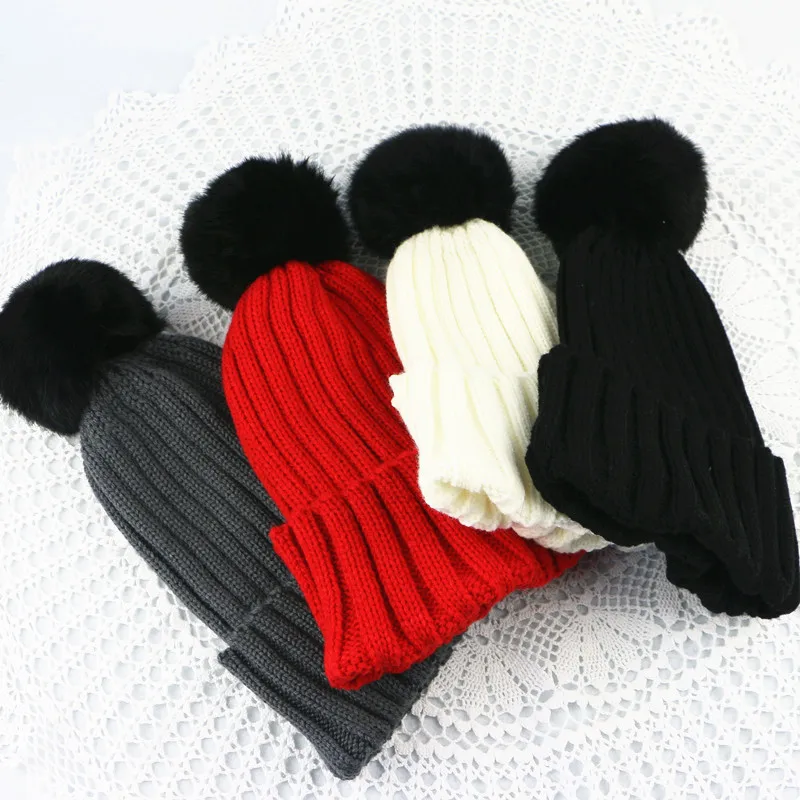 

2016 hot sell loe price the new rabbit hair ball lady hat free shipping