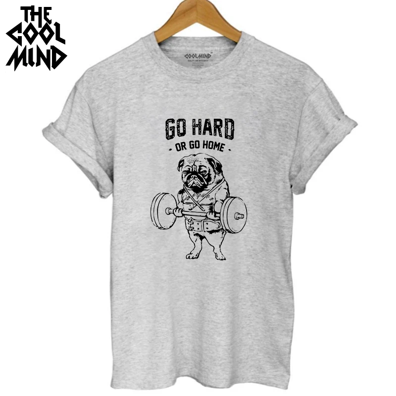 COOLMIND PU0113B 100% cotton pug women T shirt casual short sleeve summer loose women tshirt fashion o-neck T-shirt female COOLMIND PU0113B 100% cotton pug women T shirt casual short sleeve summer loose women tshirt fashion o-neck T-shirt female