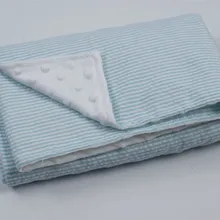 26*30 дюймов на кровать персонализированные дизайн seersuck Snuggle одеяло 66*100 см из микрофибрового плюша детское одеяло