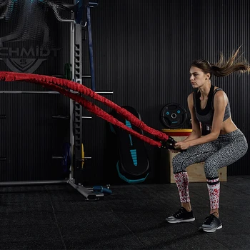 

Strong-Toyers 9M/12M/15M Heavy Black Undulation Battling Rope Physical Body Strength