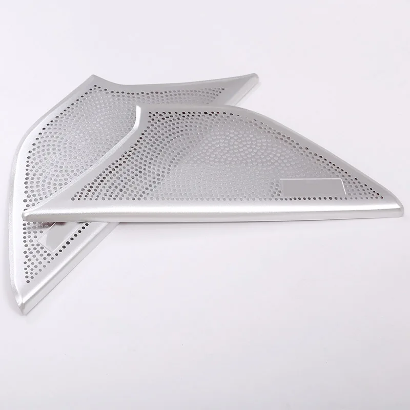 

2018 For BMW 5 Series G30 Year 2018 Car-styling Aluminum alloy Burmester design Front Door Speaker Cover Trim 2pcs
