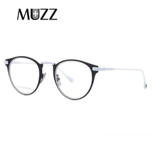 MUZZ модная мужская классическая оправа для очков, женские очки, оправа для очков, оптические прозрачные линзы, высококачественные металлические ножки, очки