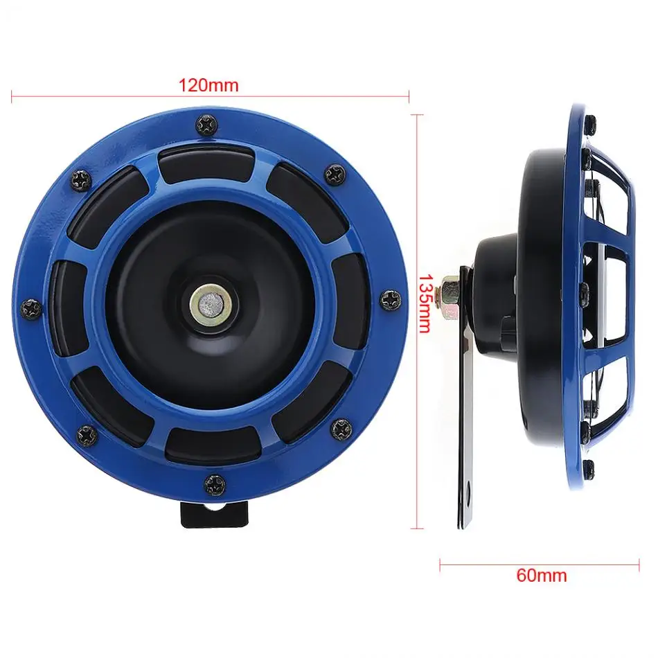 2pcs 12V 110DB Universal Twin Super Tone Electric Car Horn for