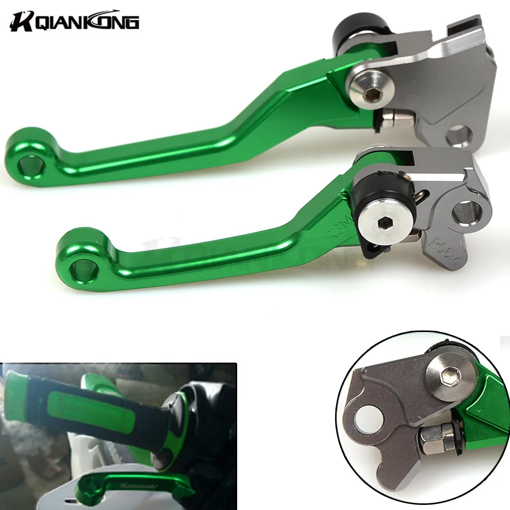 Motorcycle CNC Pivot For kawasaki KX65 2000 2001 2002 2003-16 KX125/250 KX 125 KX 250 2000 2001-08 Brake Clutch Levers 8 Colors