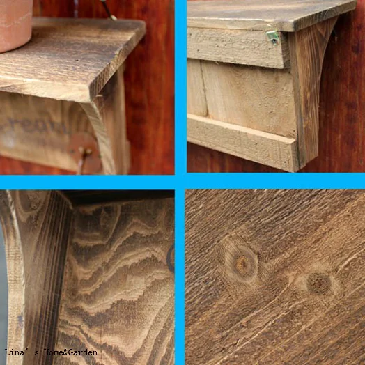 cow theme farmhouse handcrafted solid wood antique wall shelf for home decor (2)