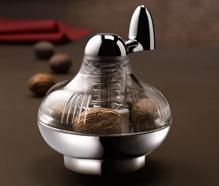 Stainless-Steel Spice Mill - Nutmeg Grinder and Cinnamon Grinder