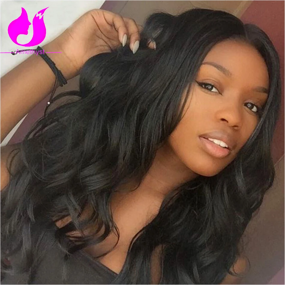 Glueless Virgin Hair Malaysian U Part Wig Body Wave U Part Human Hair