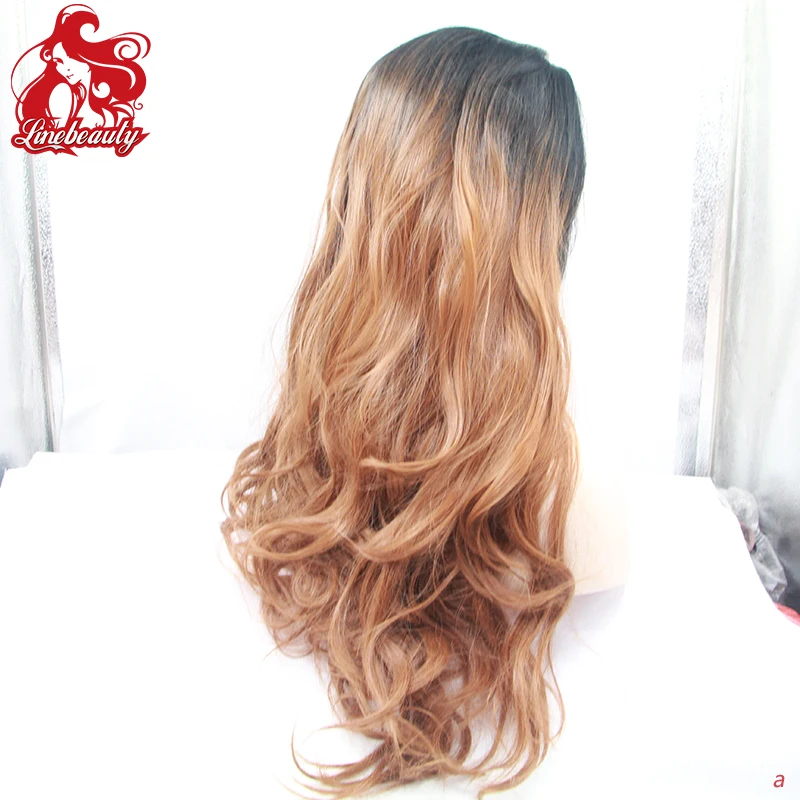 

Hot Sale New Synthetic Wigs 12''-24'' Long Wave Body Ombre Hair Wig For African Americans Women Fast shipping