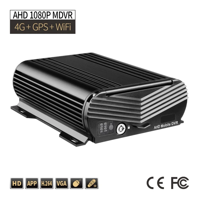 $US $255.41 4G LTE Network WiFi Truck DVR Security4CH HDD MDVR 1080P Realtime Surveillance Recorder GPS Positio