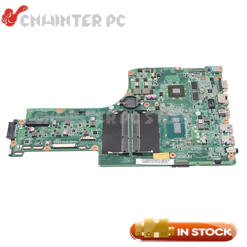 NOKOTION материнская плата для ноутбуков Acer aspire DA0ZYWMB6E0 REV E NBMNV11001 процессор GT840M DDR3L 1 2 5 8