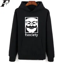 LUCKYFRIDAYF мистер робот с капюшоном Мужские толстовки и свитшоты американский популярный драма мультфильм печати толстовки для мужчин хип хоп забавная одежда