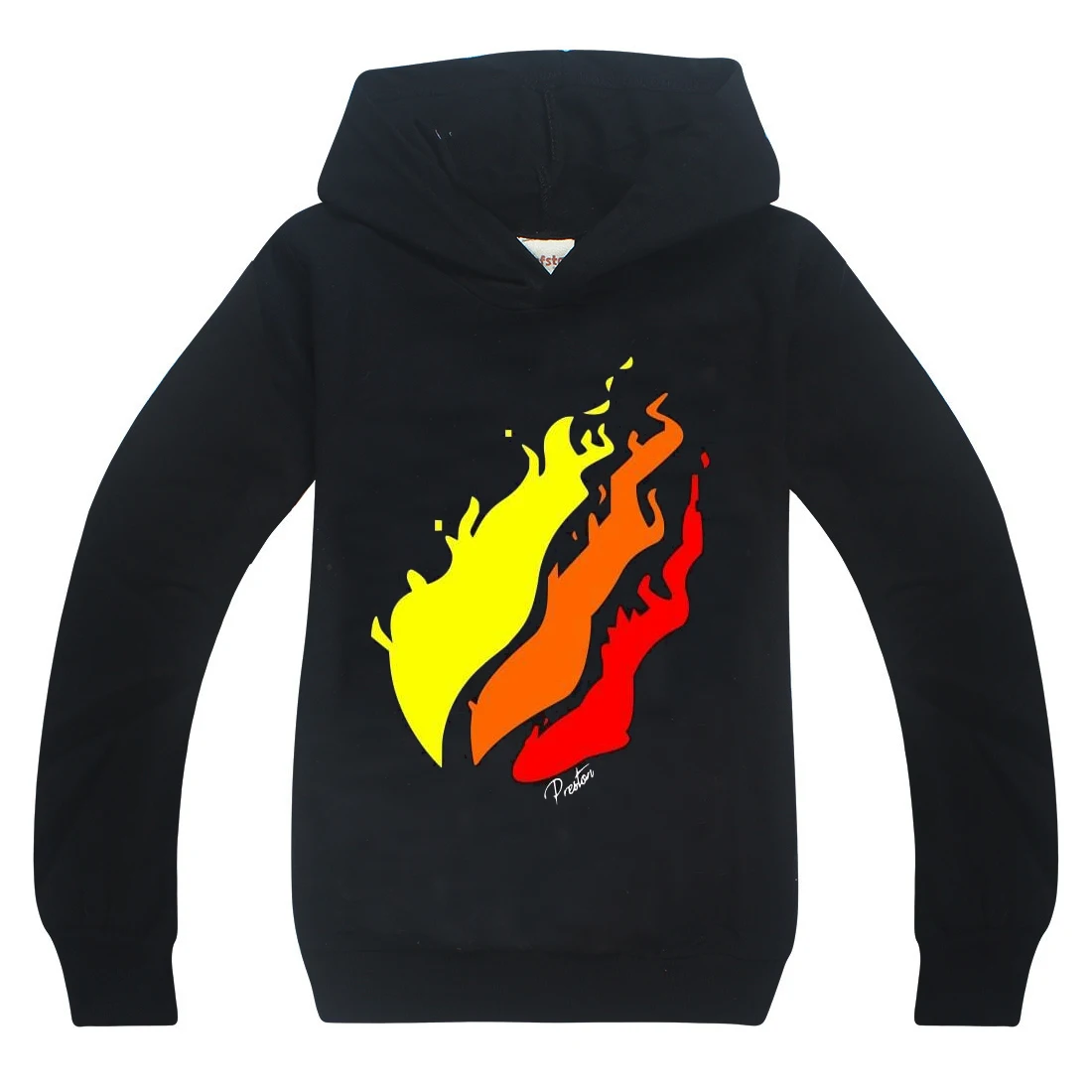 

HOT SALE PRESTONPLAYZ Colour Hoodies 2019 Spring Sweatshirt for Boys Girls Cotton Hoodie T-shirt Hot Game Top Tees Kids Clothing