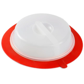 

Samincom Food Fresh Cover Lid Leftover Stackable Air-tight Plate Cover Topper