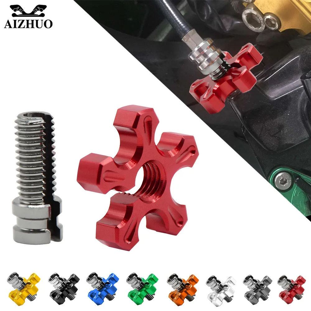 Кабель для регулировки сцепления мотоцикла CNC алюминий M8 * 1 25 & M10 EXC 125 200 250 300 350 400 450