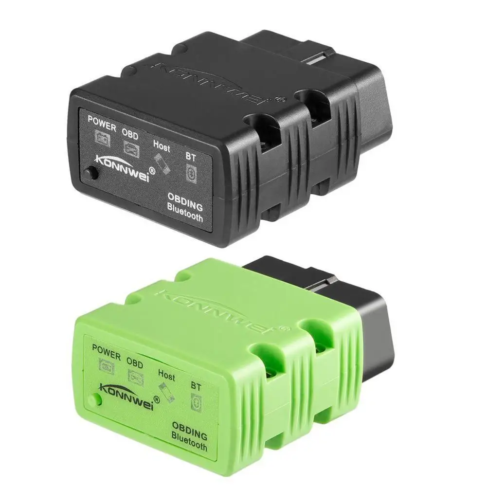 Konnwei KW902 Мини ELM327 Bluetooth OBD-II автомобильный диагностический инструмент Elm 327 OBD2 сканер кодов лучше, чем elm327 V2.1