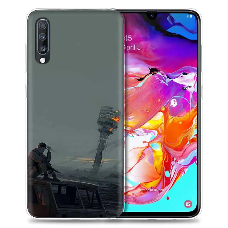 Метро 2033 чехол для samsung Galaxy A50 A70 A80 A60 A40 A30 A20 A10 M40 M30 M20 M10 A6 A8 плюс чехол для телефона из ТПУ с отделением для карт